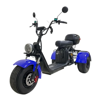Электроскутер CITYCOCO X7 Pro TRIKE Синий
