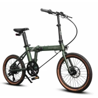 Электровелосипед складной DAHON E-HEMINGWAY Зелёный